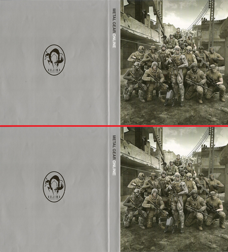 Illustration for article titled Busca las diferencias entre estas imágenes de Metal Gear Solid